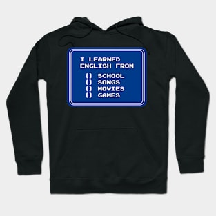 Learning English Hoodie